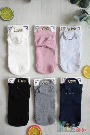 Купити Шкарпетки низькі "LOVE" для дівчинки р.35-40 Pier Lone К-1835 на КідБутік Шкарпетки низькі "LOVE" для дівчинки р.35-40 Pier Lone К-1835