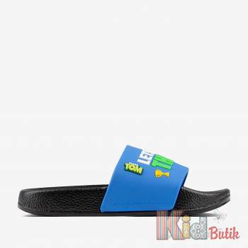 Купити Сланці для хлопчика з Томом Coqui 22-6383 Black/Royal на КідБутік Сланці для хлопчика з Томом Coqui 22-6383 Black/Royal