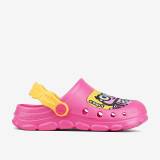 Купить Клоги с интересным принтом розового цвета для девочки Coqui 25-9383 Lt.fuchsia/Yellow на КидБутик Клоги с интересным принтом розового цвета для девочки Coqui 25-9383 Lt.fuchsia/Yellow