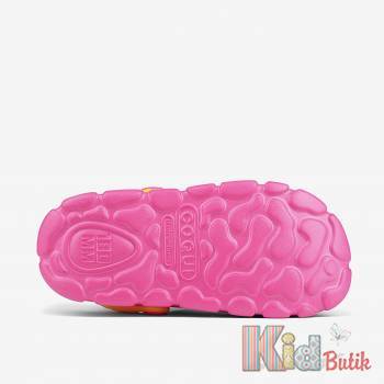 Купить Клоги с интересным принтом розового цвета для девочки Coqui 25-9383 Lt.fuchsia/Yellow на КидБутик Клоги с интересным принтом розового цвета для девочки Coqui 25-9383 Lt.fuchsia/Yellow