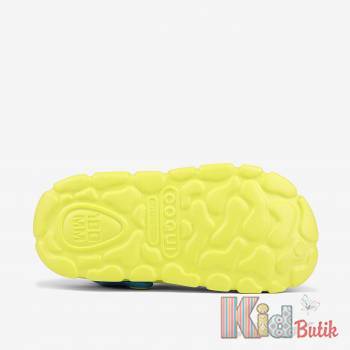 Купить Клоги с интересным принтом желтого цвета для мальчика Coqui 22-9383 Citrus/Sea blue на КидБутик Клоги с интересным принтом желтого цвета для мальчика Coqui 22-9383 Citrus/Sea blue