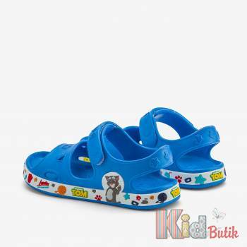 Купить Сандали пляжние с интересной вставкой для мальчика Coqui 22-8851 Sea blue/White на КидБутик Сандали пляжние с интересной вставкой для мальчика Coqui 22-8851 Sea blue/White