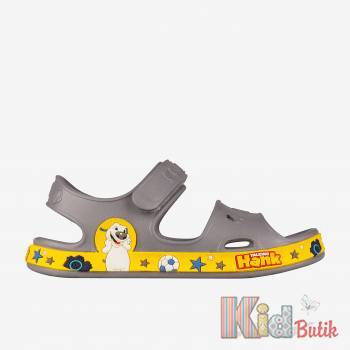 Купить Сандалии серые с желтой отделкой для мальчика Coqui 22-8851 Dk.Grey/Yellow на КидБутик Сандалии серые с желтой отделкой для мальчика Coqui 22-8851 Dk.Grey/Yellow