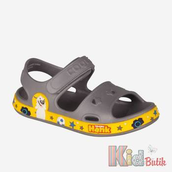 Купить Сандалии серые с желтой отделкой для мальчика Coqui 22-8851 Dk.Grey/Yellow на КидБутик Сандалии серые с желтой отделкой для мальчика Coqui 22-8851 Dk.Grey/Yellow