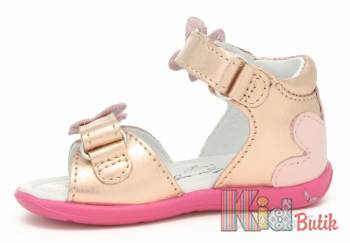 Купити Босоніжки золотистого кольору для дівчинки Bartek 22-11054009 на КідБутік Босоніжки золотистого кольору для дівчинки Bartek 22-11054009