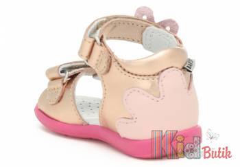 Купити Босоніжки золотистого кольору для дівчинки Bartek 22-11054009 на КідБутік Босоніжки золотистого кольору для дівчинки Bartek 22-11054009