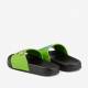 Купить Шлепанцы черно-лаймовые с котом для мальчика Coqui 22-6383 Black/Lime на КидБутик Шлепанцы черно-лаймовые с котом для мальчика Coqui 22-6383 Black/Lime - фото 3