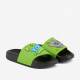 Купить Шлепанцы черно-лаймовые с котом для мальчика Coqui 22-6383 Black/Lime на КидБутик Шлепанцы черно-лаймовые с котом для мальчика Coqui 22-6383 Black/Lime - фото 2