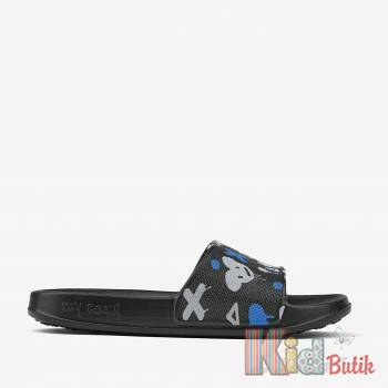 Купить Сланцы с принтом черного цвета для мальчика Coqui 22-7083Black/Mid.grey mouse на КидБутик Сланцы с принтом черного цвета для мальчика Coqui 22-7083Black/Mid.grey mouse