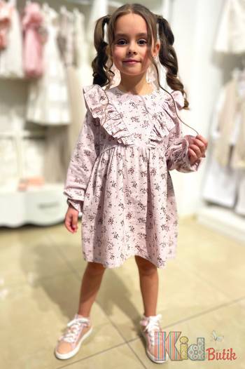 Купити Сукня Амелі з ніжної фланелевої тканини Little Lady 230201 на КідБутік Сукня Амелі з ніжної фланелевої тканини Little Lady 230201