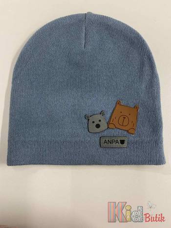 Купити Шапка з ведмедиком для хлопчика в асортименті Nikola N22-32(Z78) на КідБутік Шапка з ведмедиком для хлопчика в асортименті Nikola N22-32(Z78)