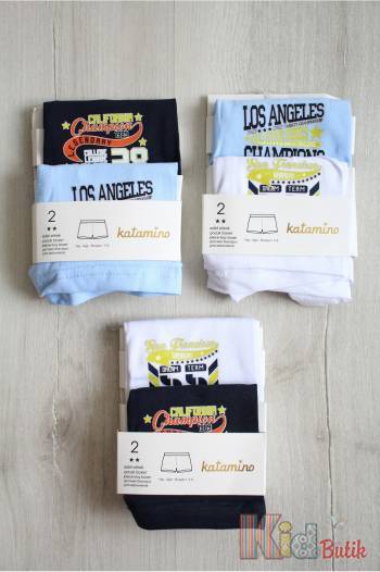 Купити Труси-боксери 2шт. "Los Angeles" для хлопчика 5-6 років Katamino К128234 на КідБутік Труси-боксери 2шт. "Los Angeles" для хлопчика 5-6 років Katamino К128234