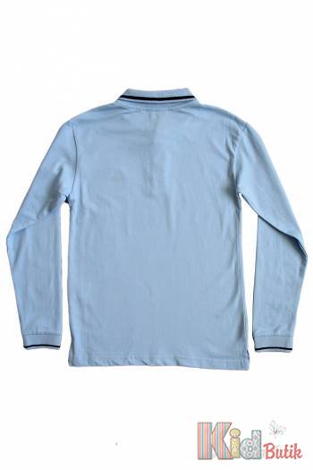 Купить Поло голубого цвета для мальчика A-yugi Jeans Аю22-38Гл(4203,4202) на КидБутик Поло голубого цвета для мальчика A-yugi Jeans Аю22-38Гл(4203,4202)