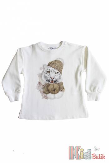 Купить Свитшот с милым тигренком для девочки Best Kids БК22-12059 на КидБутик Свитшот с милым тигренком для девочки Best Kids БК22-12059