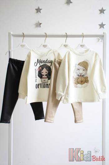 Купить Свитшот с милым тигренком для девочки Best Kids БК22-12059 на КидБутик Свитшот с милым тигренком для девочки Best Kids БК22-12059