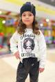 Купити Світшот молочного кольору з принтом для дівчинки Best Kids БК22-12030 на КідБутік Світшот молочного кольору з принтом для дівчинки Best Kids БК22-12030