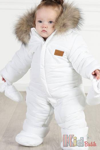 Купити Комбінезон зимовий білого кольору для хлопчика Kids Fantasy КФ22-3(10107)Бл на КідБутік Комбінезон зимовий білого кольору для хлопчика Kids Fantasy КФ22-3(10107)Бл