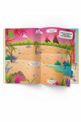 Книга Меганаклейки "Счет" Crystal Book Меганаліпки. Лічба