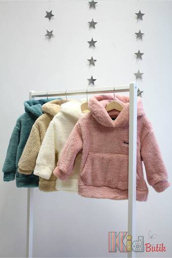 Купити Худі хутряне зелене оверсайз Black One Kids ВК22-9Зл(ВК011) на КідБутік Худі хутряне зелене оверсайз Black One Kids ВК22-9Зл(ВК011)