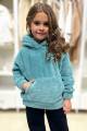 Купити Худі хутряне зелене оверсайз Black One Kids ВК22-9Зл(ВК011) на КідБутік Худі хутряне зелене оверсайз Black One Kids ВК22-9Зл(ВК011) - фото