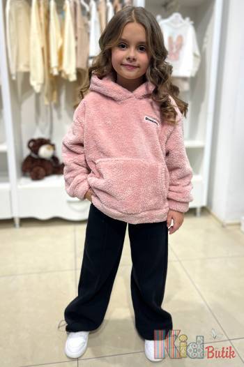 Купити Худі хутряне рожеве оверсайз Black One Kids ВК22-9Рз(ВК011) на КідБутік Худі хутряне рожеве оверсайз Black One Kids ВК22-9Рз(ВК011)