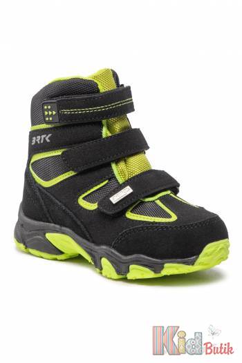 Купить Ботинки BRTtex черно-салатовые для маленького мальчика Bartek 22-11656001 на КидБутик Ботинки BRTtex черно-салатовые для маленького мальчика Bartek 22-11656001