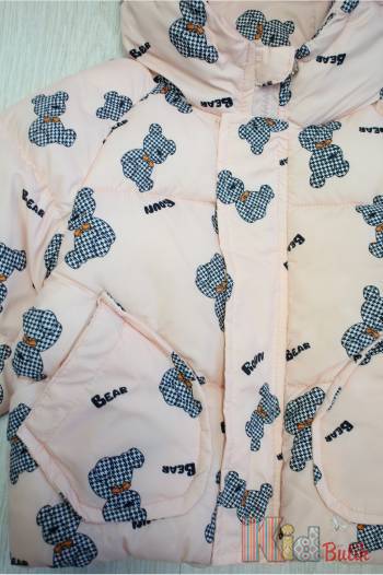 Купить Куртка персикового цвета для девочки Bolina Baby И22-50Рз(2286) на КидБутик Куртка персикового цвета для девочки Bolina Baby И22-50Рз(2286)