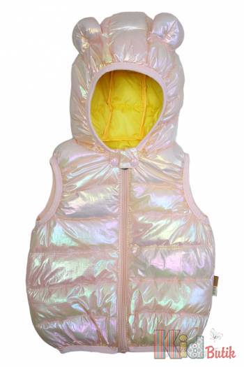 Купить Жилет для девочки нежнорозового цвета Bolina Baby И22-44(2022)Рз на КидБутик Жилет для девочки нежнорозового цвета Bolina Baby И22-44(2022)Рз