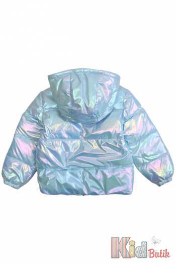 Куртка  для девочки жемчужноголубого цвета Bolina Baby И22-34Гл(2221)