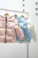 Куртка  для девочки жемчужноголубого цвета Bolina Baby И22-34Гл(2221) - фото 11