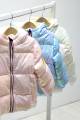 Куртка  для девочки жемчужноголубого цвета Bolina Baby И22-34Гл(2221) - фото 12