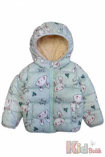 Купити Куртка демісезонна для дівчинки Bolina Baby И22-45Салат на КідБутік Куртка демісезонна для дівчинки Bolina Baby И22-45Салат