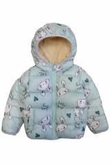 Купить Куртка демисезонная для девочки Bolina Baby И22-45Салат на КидБутик Куртка демисезонная для девочки Bolina Baby И22-45Салат