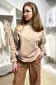 Купить Свитшот бежевого цвета с надписью always young MiniModa Мі23-1Беж на КидБутик Свитшот бежевого цвета с надписью always young MiniModa Мі23-1Беж - фото