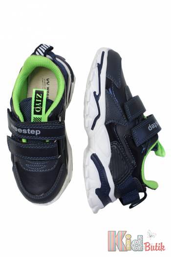 Купить Кроссовки темно-синего цвета для мальчика Weestep 23-53937 на КидБутик Кроссовки темно-синего цвета для мальчика Weestep 23-53937