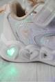 Купить Кроссовки молочного цвета с LED освещением для девочки Jong-Golf 23-В10792-7 на КидБутик Кроссовки молочного цвета с LED освещением для девочки Jong-Golf 23-В10792-7 - фото 3