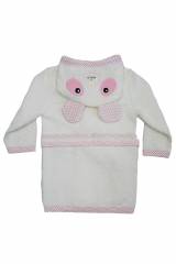 Халат махровый "Панда" для девочки Ramel Kids 23-453