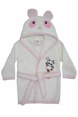Халат махровый "Панда" для девочки Ramel Kids 23-453