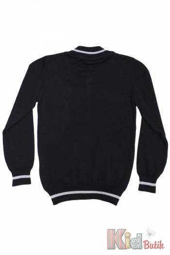 Купить Кардиган черный с V-образным вырезом A-yugi Jeans Аю26-11(17130) на КидБутик Кардиган черный с V-образным вырезом A-yugi Jeans Аю26-11(17130)