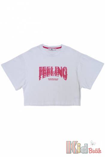 Купити Топ біло-рожевий Feeling для дівчинки A-yugi Jeans Аю23-5Бл/корал(7126) на КідБутік Топ біло-рожевий Feeling для дівчинки A-yugi Jeans Аю23-5Бл/корал(7126)