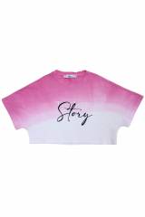 Купить Топ розовый Story для девочки A-yugi Jeans Аю23-4Корал.(7122) на КидБутик Топ розовый Story для девочки A-yugi Jeans Аю23-4Корал.(7122)