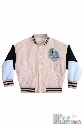 Купить Бомбер в розовом цвете для девочки Escabel Kids Ес23-35(3209) на КидБутик Бомбер в розовом цвете для девочки Escabel Kids Ес23-35(3209)