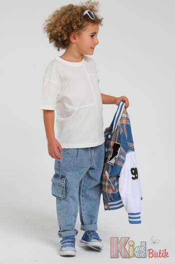 Купить Бомбер в синем цвете для мальчика Jack Lions Ес23-33(3205) на КидБутик Бомбер в синем цвете для мальчика Jack Lions Ес23-33(3205)