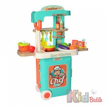 Купить Игровой набор кухня в чемодане Metr Plus 008-956А на КидБутик Игровой набор кухня в чемодане Metr Plus 008-956А