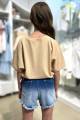 Купить Топ - "жатка" свободного кроя для девочки Escabel Kids Ес23-38(35254) на КидБутик Топ - "жатка" свободного кроя для девочки Escabel Kids Ес23-38(35254) - фото 2