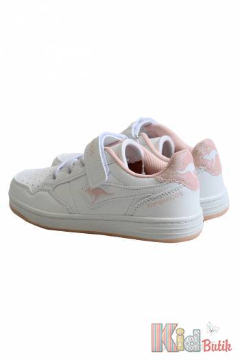 Купить Кроссовки белые с розовым для девочки KangaROOS 23-18830-000-0079 на КидБутик Кроссовки белые с розовым для девочки KangaROOS 23-18830-000-0079