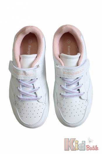 Купить Кроссовки белые с розовым для девочки KangaROOS 23-18830-000-0079 на КидБутик Кроссовки белые с розовым для девочки KangaROOS 23-18830-000-0079