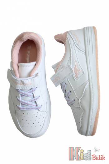 Купить Кроссовки белые с розовым для девочки KangaROOS 23-18830-000-0079 на КидБутик Кроссовки белые с розовым для девочки KangaROOS 23-18830-000-0079