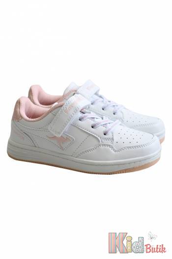 Купить Кроссовки белые с розовым для девочки KangaROOS 23-18830-000-0079 на КидБутик Кроссовки белые с розовым для девочки KangaROOS 23-18830-000-0079