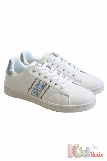 Купить Кроссовки белые с переливом для девочки KangaROOS 23-39283-000-0064 на КидБутик Кроссовки белые с переливом для девочки KangaROOS 23-39283-000-0064